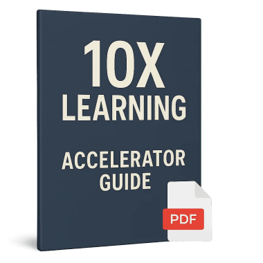 10X Learning Accelerator Guide bonus